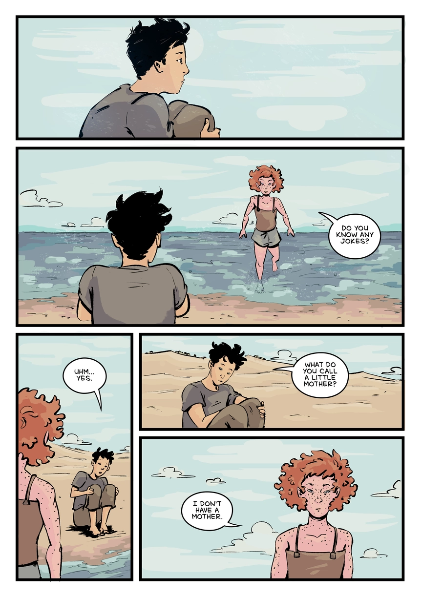 Comic page. Complete transcript for the content below.