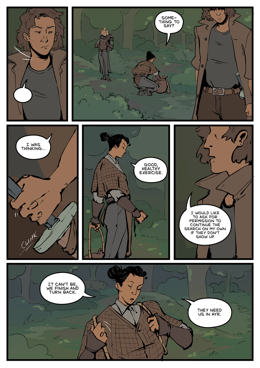 Comic page. Complete transcript for the content below.