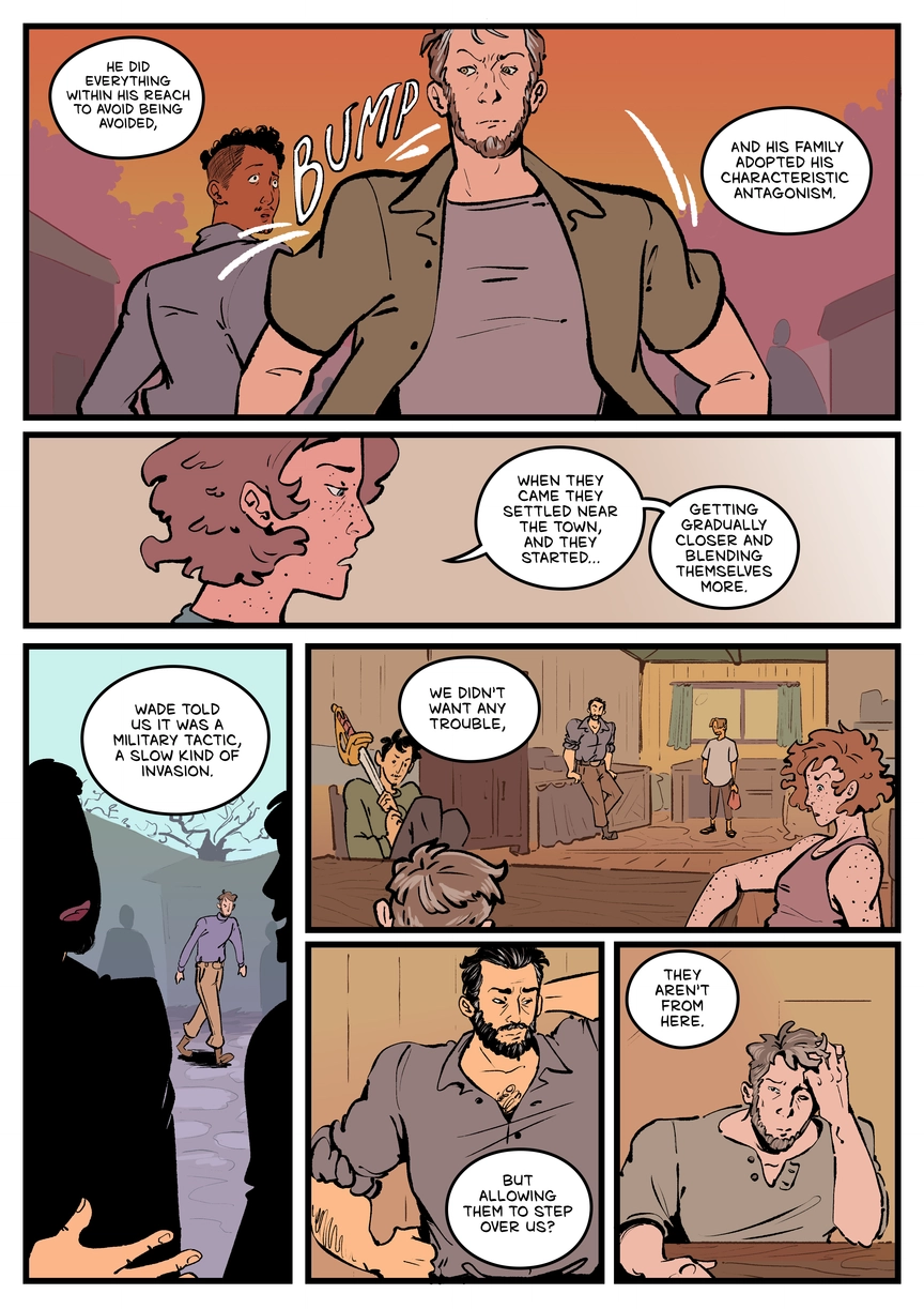 Comic page. Complete transcript for the content below.