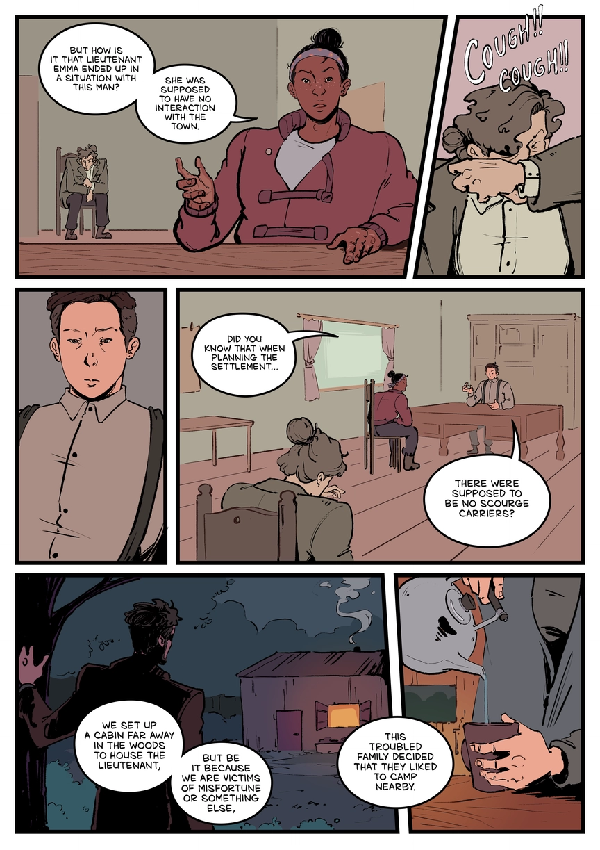 Comic page. Complete transcript for the content below.