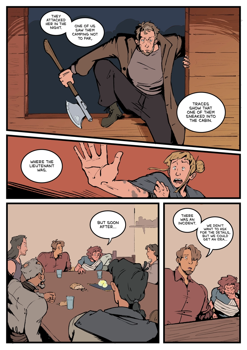 Comic page. Complete transcript for the content below.