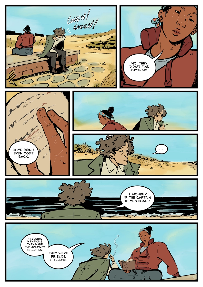 Comic page. Complete transcript for the content below.